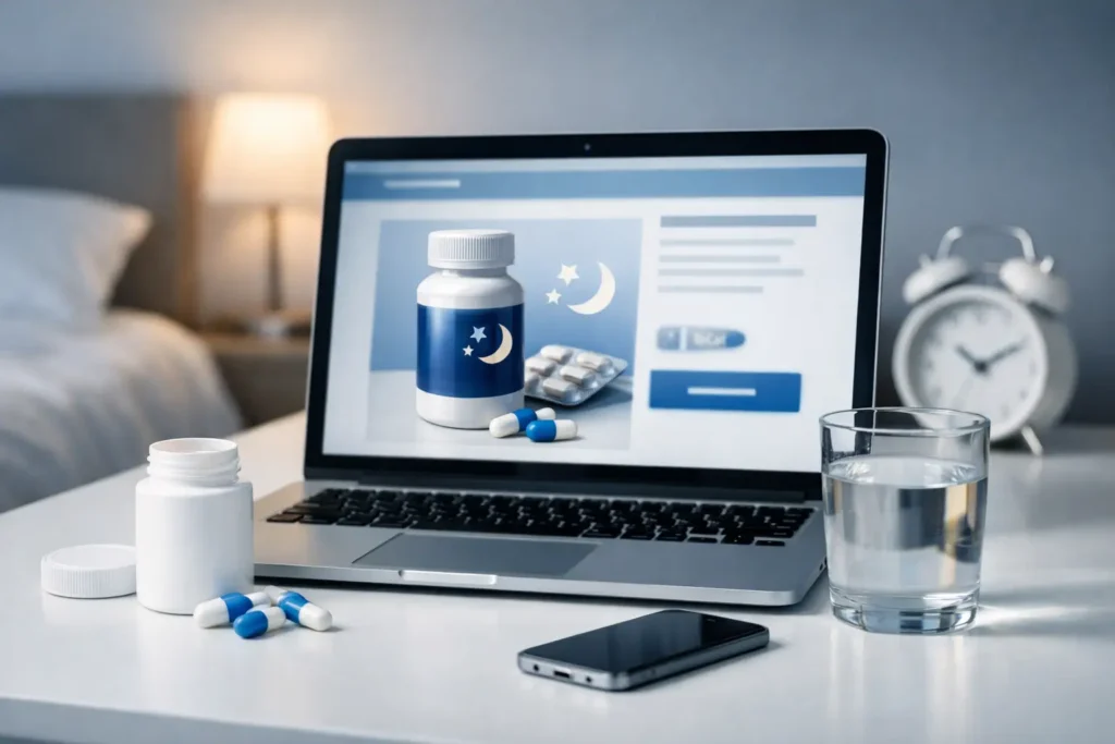Online Sleep Aid Ordering Example That Makes Sense