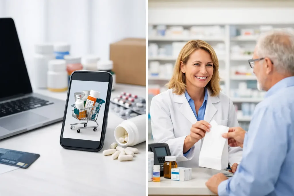 Online Pharmacy vs Local Pharmacy